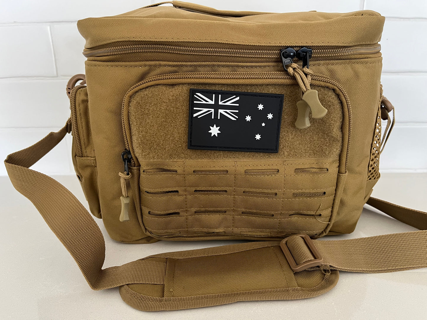 SNACK OPS ALPHA COOLER/LUNCH BAG - KHAKI