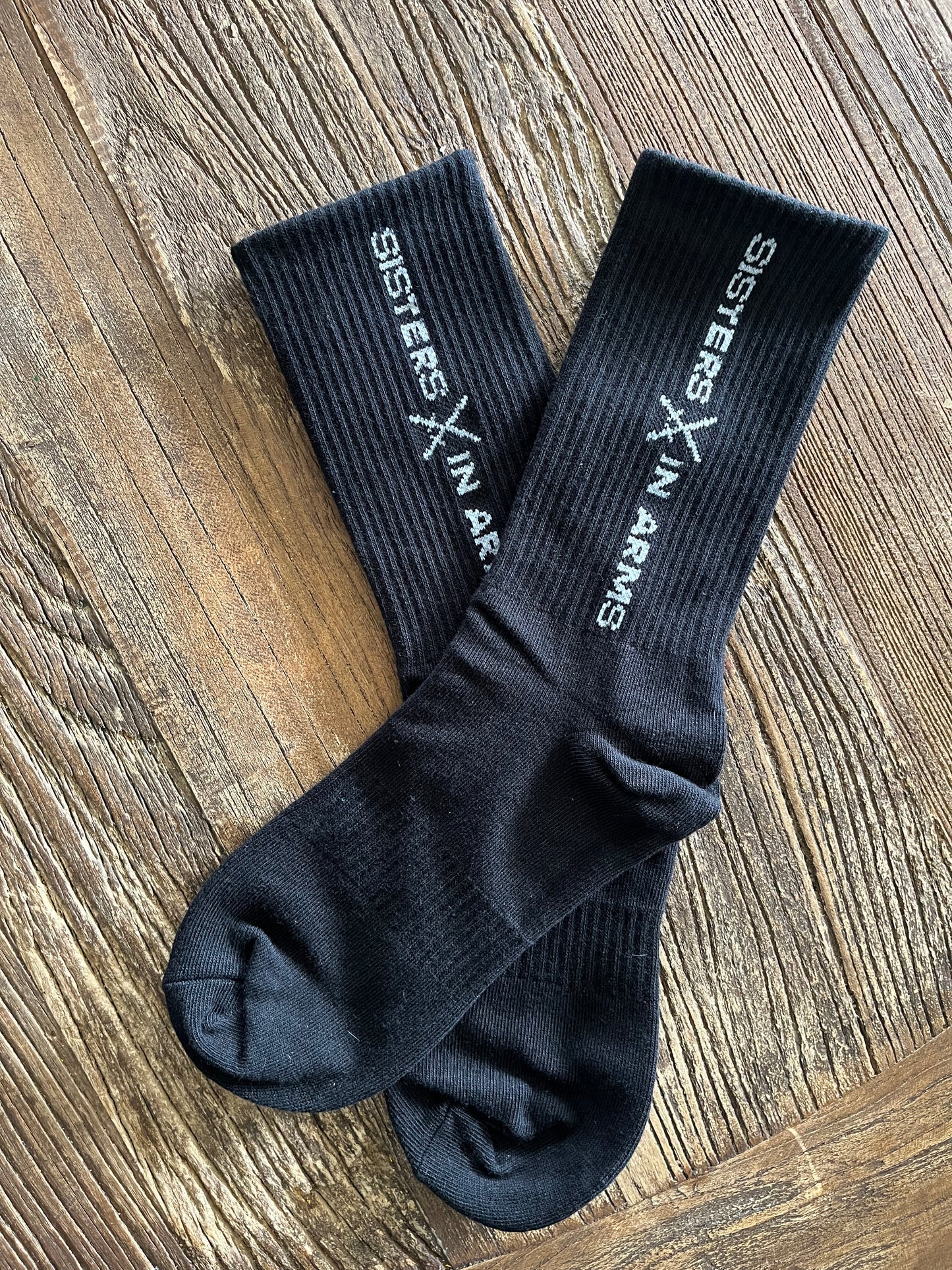 SOLE SISTERS HIGH CREW SOCKS (B)
