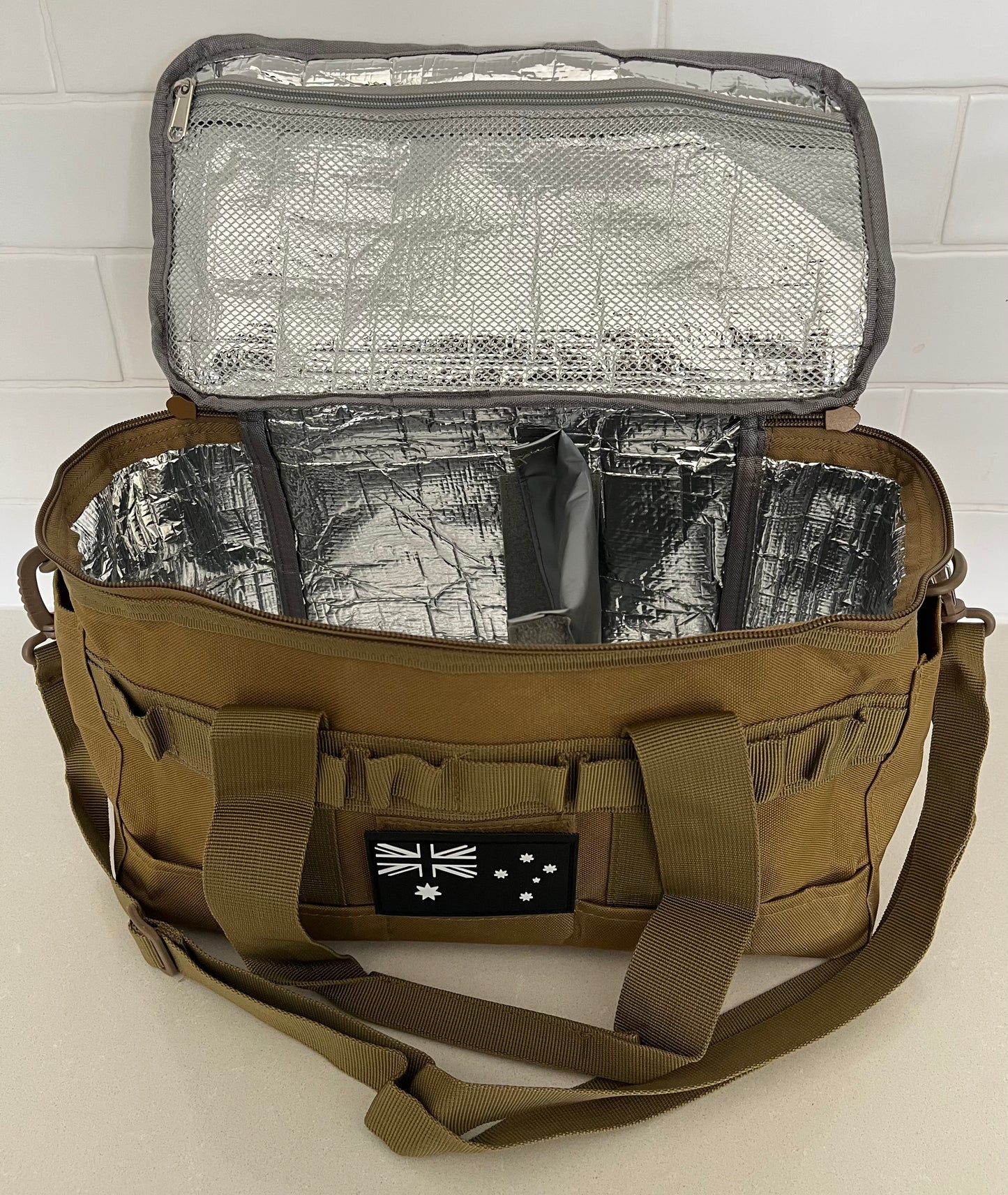 SNACK OPS BRAVO COOLER/LUNCH BAG - KHAKI