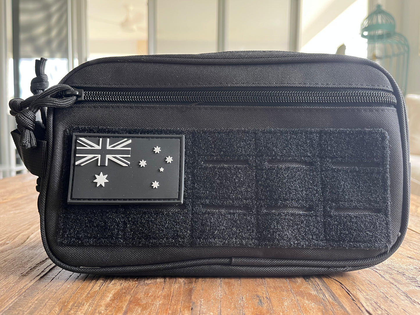 MORNING ROUTINE TOILETRIES BAG - KHAKI