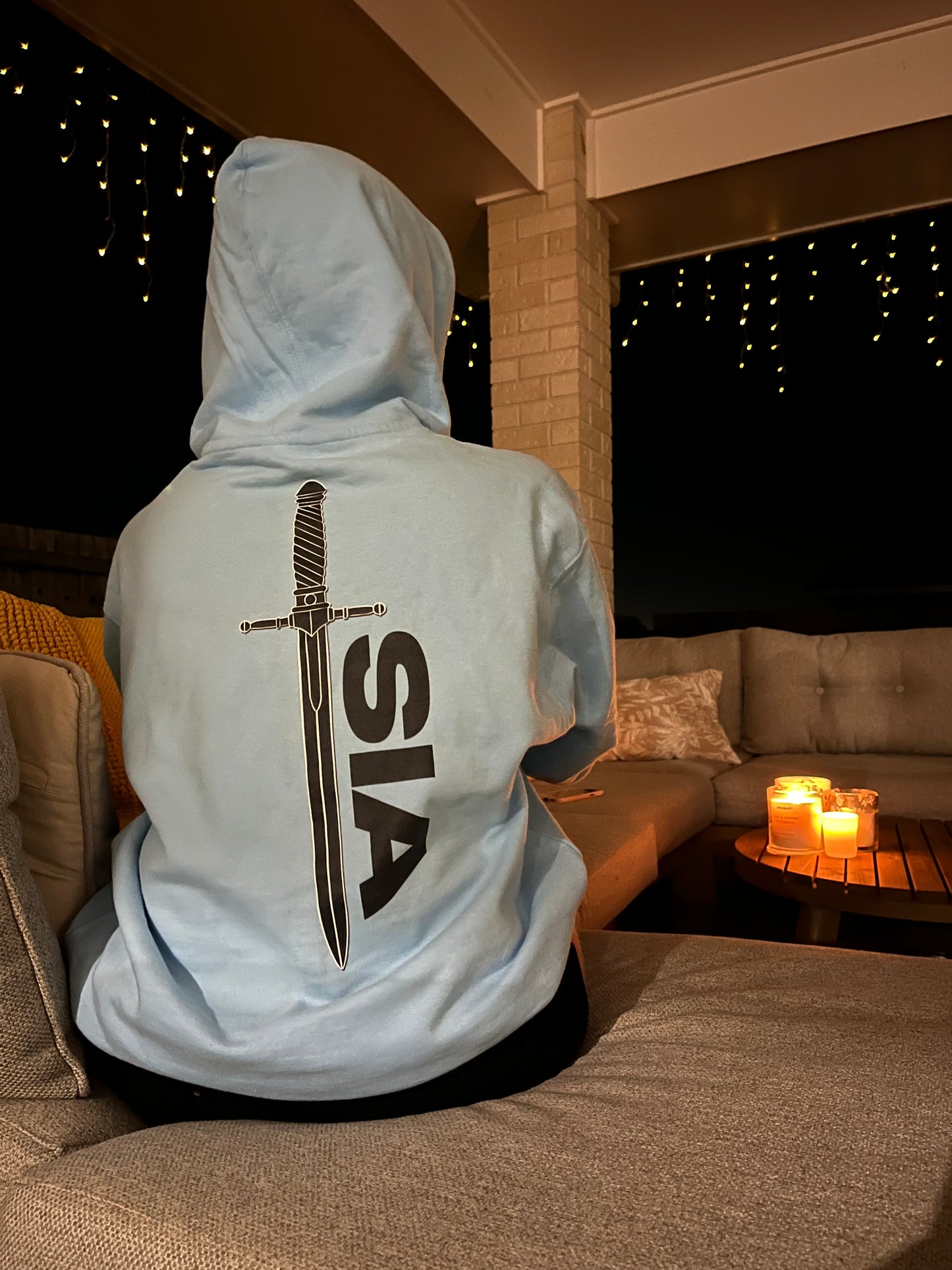 BAYONET UNISEX HOODIE (CH BL)