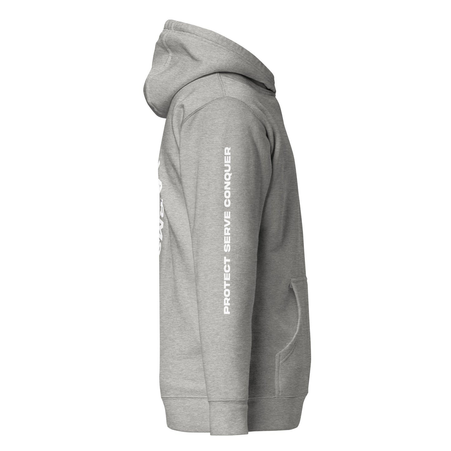 PROTECT, SERVE, CONQUER UNISEX HOODIE (CH WL)