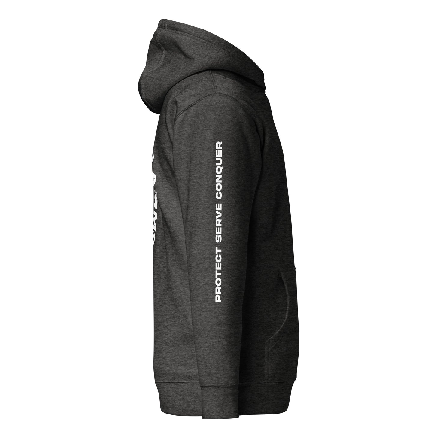 PROTECT, SERVE, CONQUER UNISEX HOODIE (CH WL)