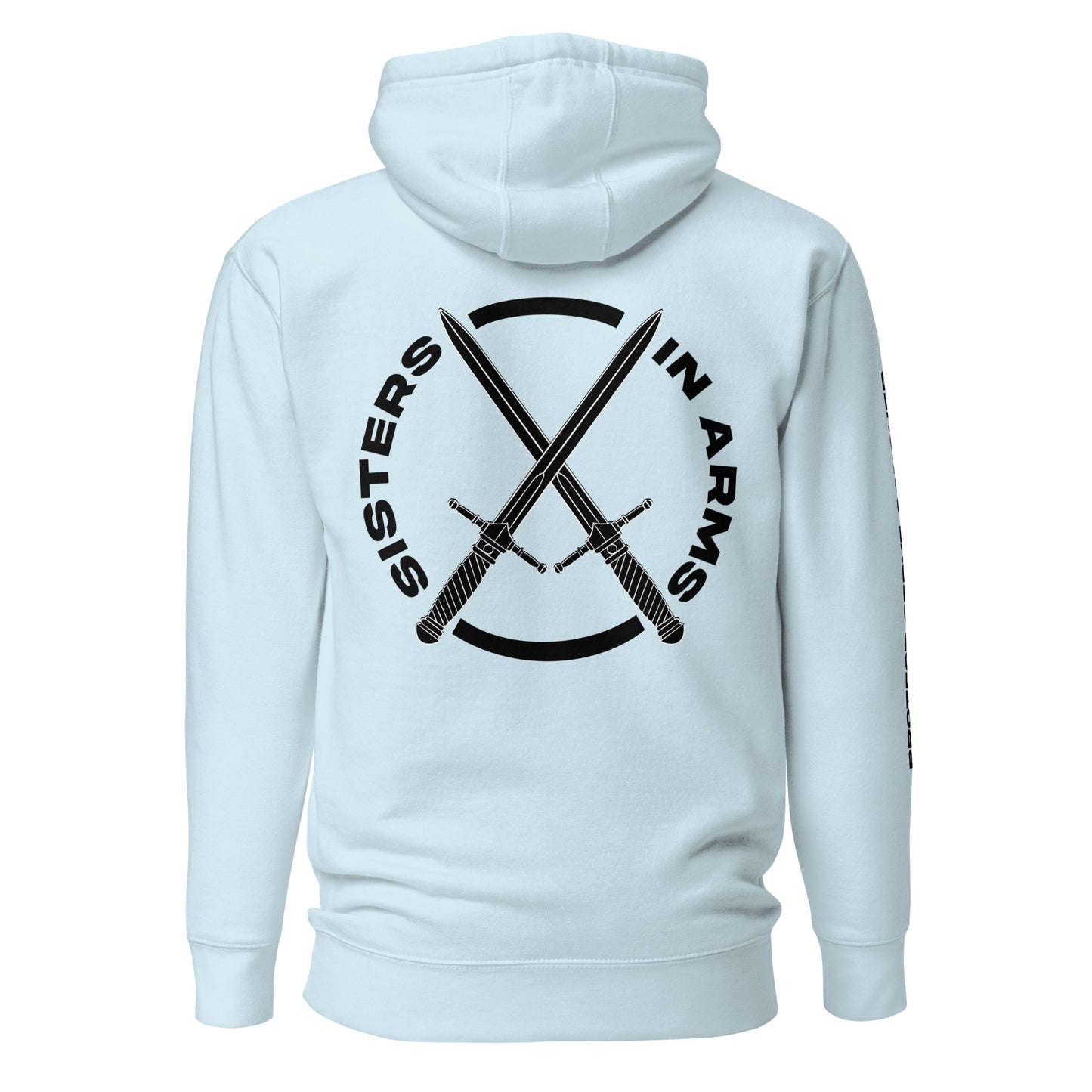 PROTECT, SERVE CONQUER UNISEX HOODIE (CH BL)