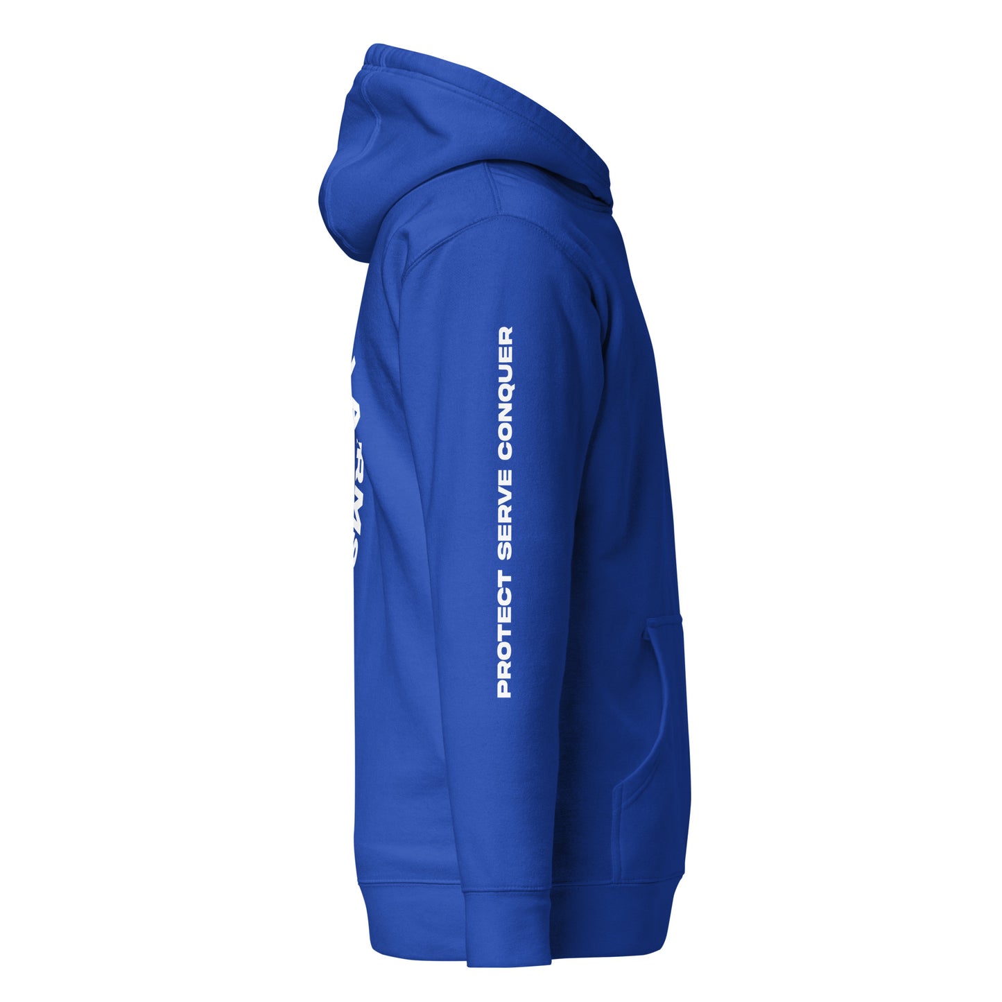 PROTECT, SERVE, CONQUER UNISEX HOODIE (CH WL)