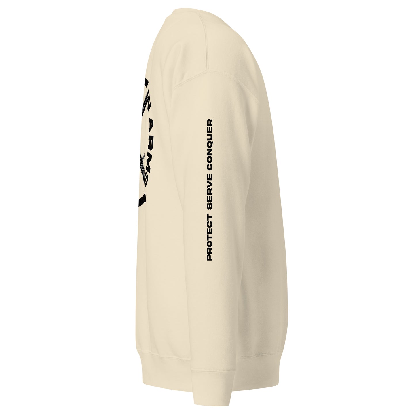 PROTECT, SERVE, CONQUER UNISEX SWEATSHIRT (CH BL)
