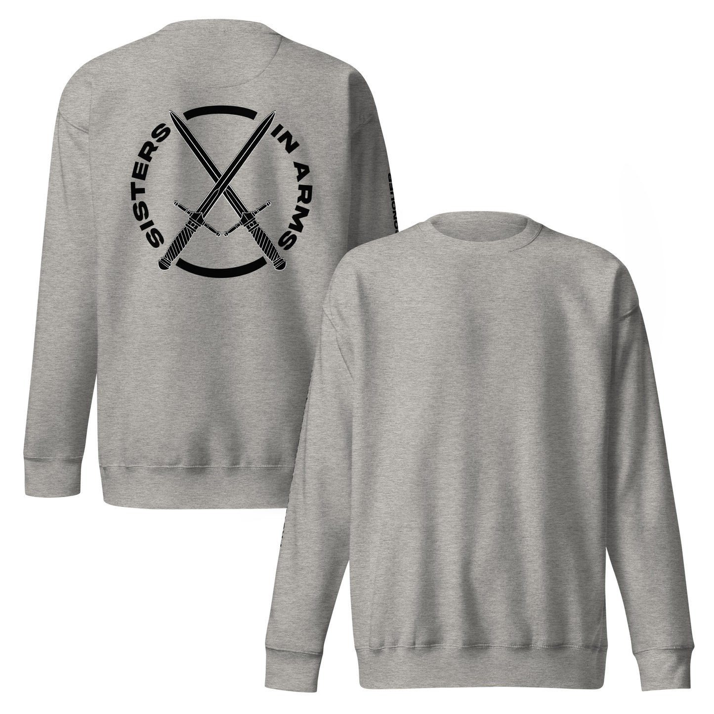 PROTECT, SERVE, CONQUER UNISEX SWEATSHIRT (CH BL)