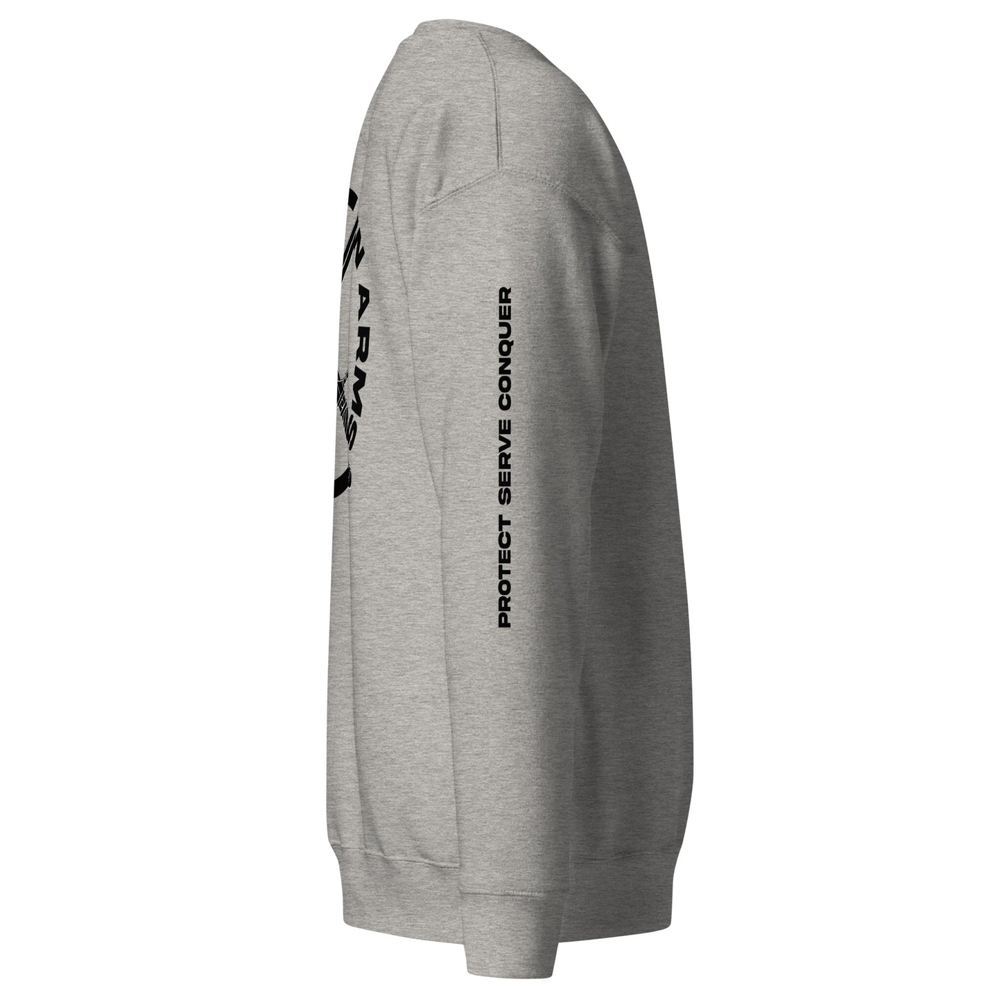 PROTECT, SERVE, CONQUER UNISEX SWEATSHIRT (CH BL)