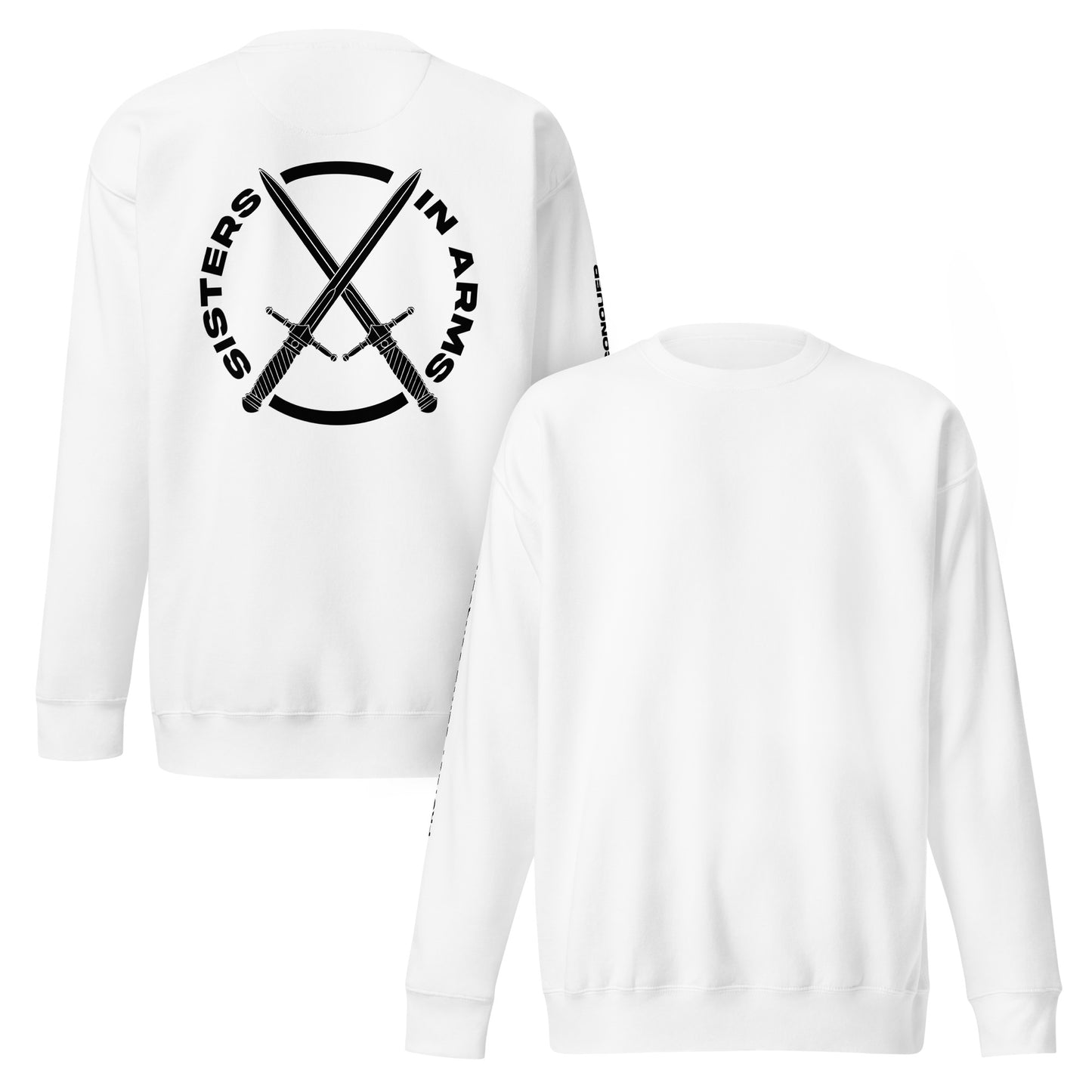 PROTECT, SERVE, CONQUER UNISEX SWEATSHIRT (CH BL)