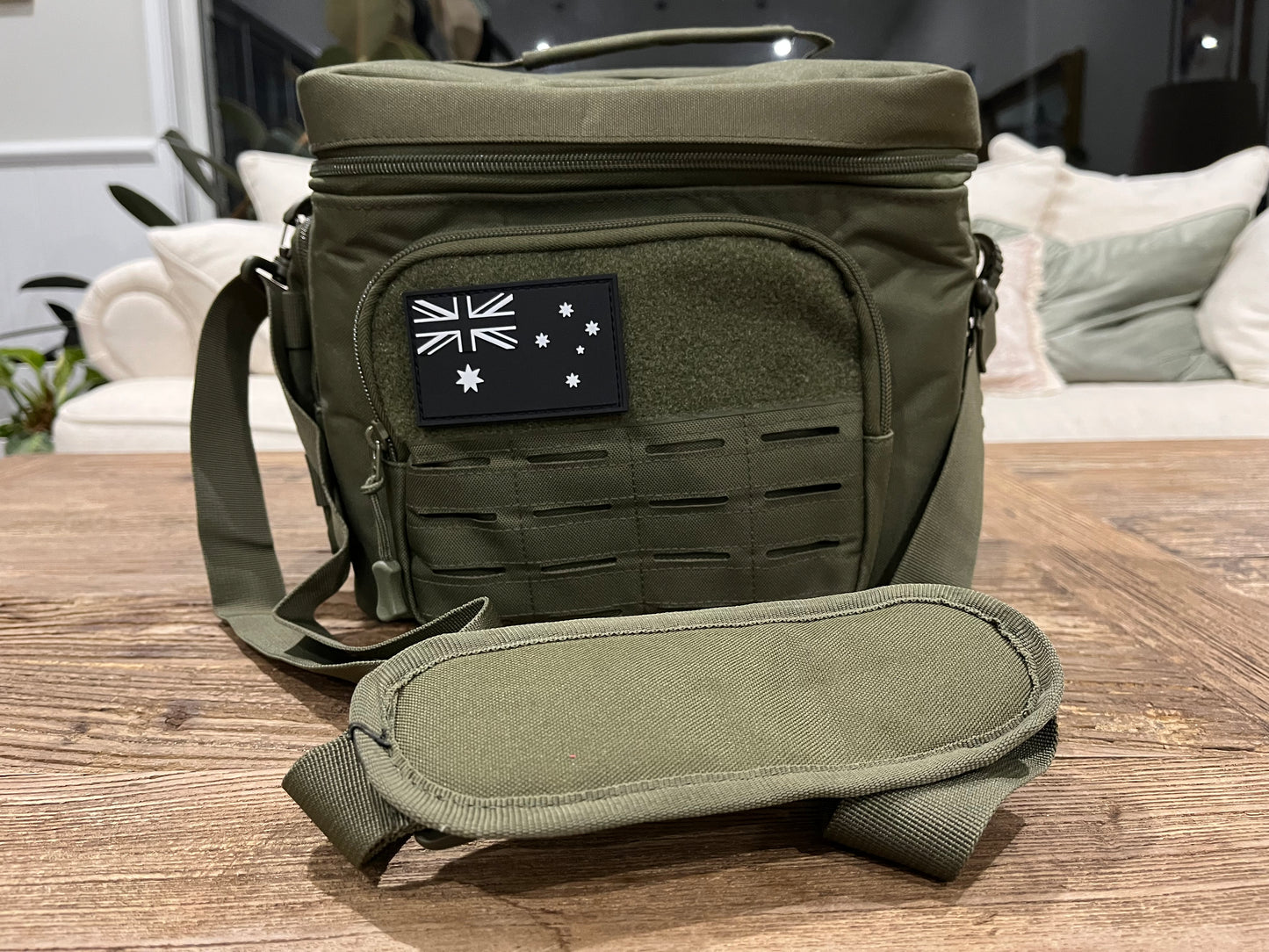 SNACK OPS ALPHA COOLER/LUNCH BAG - KHAKI