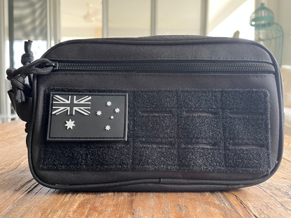 MORNING ROUTINE TOILETRIES BAG - KHAKI