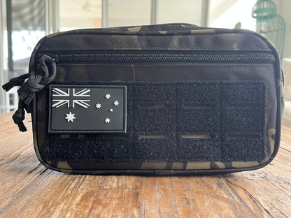 MORNING ROUTINE TOILETRIES BAG - KHAKI