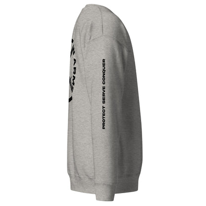 PROTECT, SERVE, CONQUER UNISEX SWEATSHIRT (CH BL)